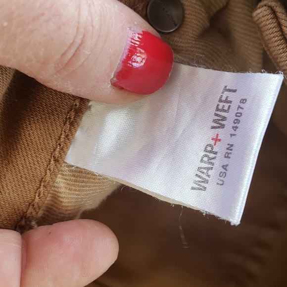 Warp & Weft  men's ORD Chicago straight leg jeans 40 x 28 - Picture 7 of 13